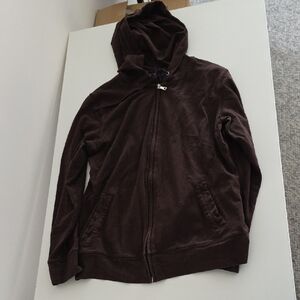 Karen Scott Men's Brown Zip-Up Sweater